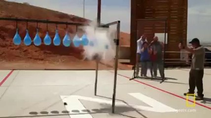 How Many Balloons Does It Take To Stop A Bullet