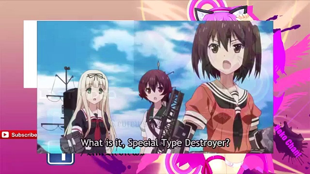 Kantai Collection Kancolle 艦隊これくしょん - 艦これ- Episode 3 Anime Review - Destroyer Kisaragi Down