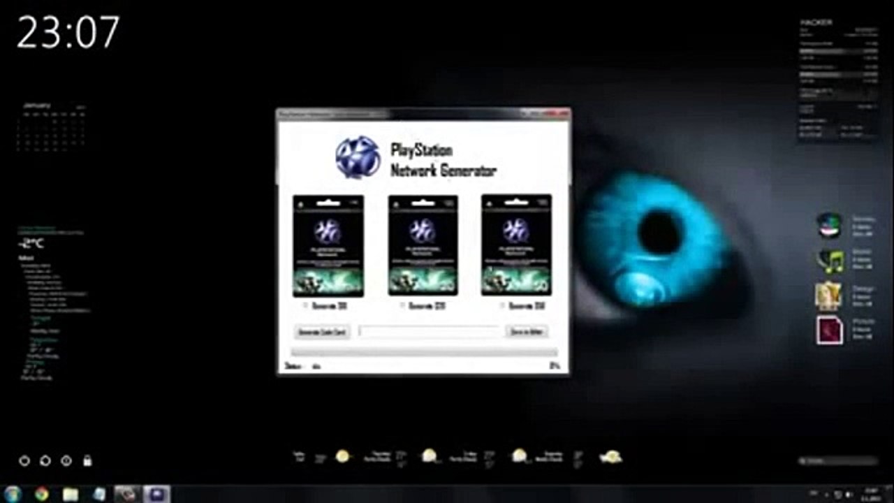 Comment mettre un generateur de code psn dans son pc