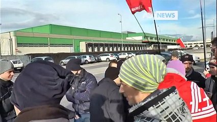 TENZIONE ALL'ASPIAG, SCIOPERO E BLOCCO MERCI