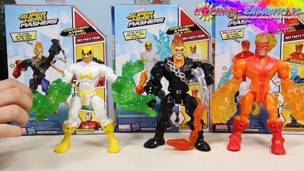 Iron Fist & Ghost Rider & Pyro - Super Hero Mashers - Connection / Połączenia - A6825 - Recenzja
