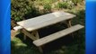 6' Treated Pine Picnic Table with Attached Benches