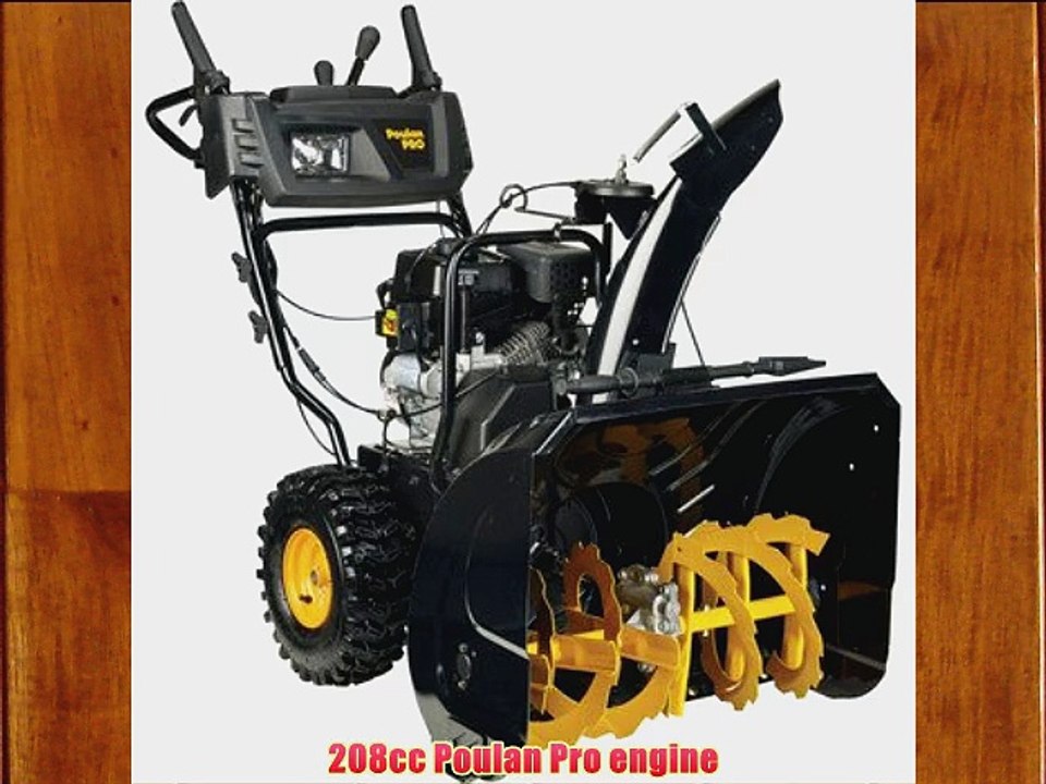 Poulan Pro 961920073 208cc 2-Stage Electric Start Snow Thrower 27-Inch (Discontinued by Manufacturer)