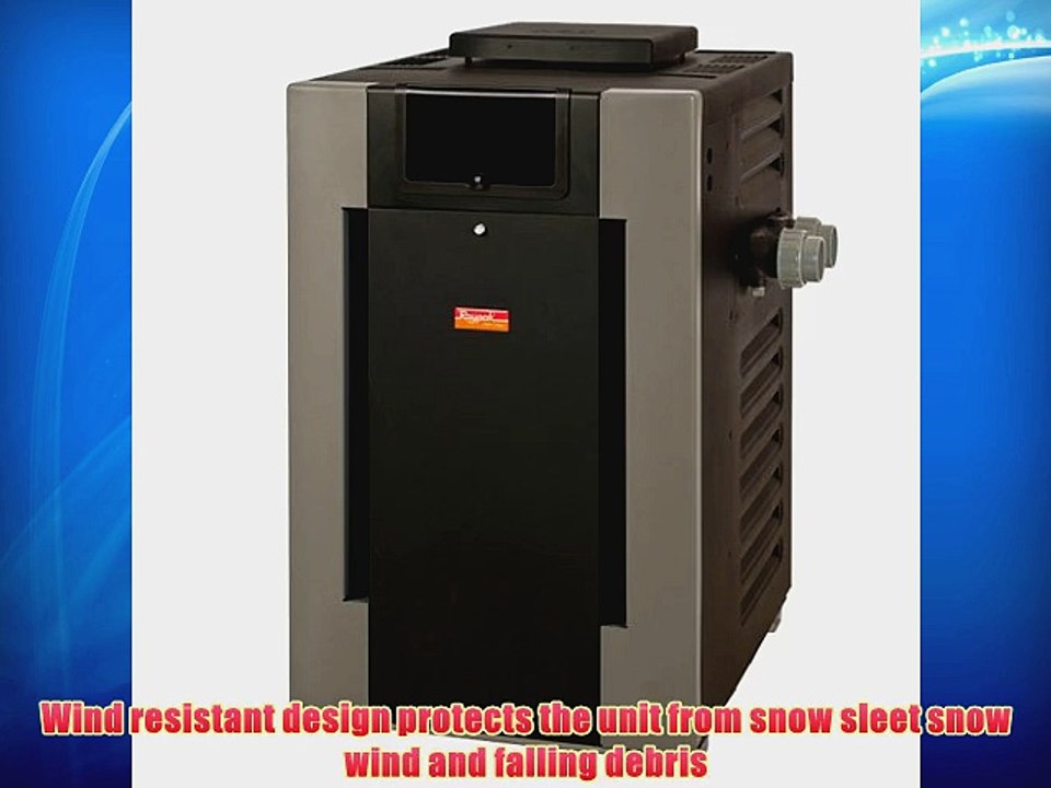 Raypak RP2100 Swimming Pool Heater - 206000 BTU - Propane - Electronic Ignition