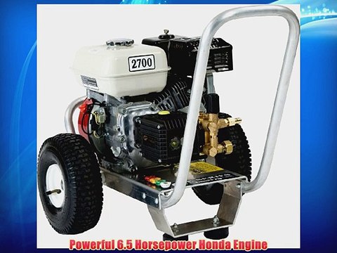 Pressure Pro E3027HG Heavy Duty Professional 2700 PSI 3.0 GPM Honda Gas Powered Pressure Washer