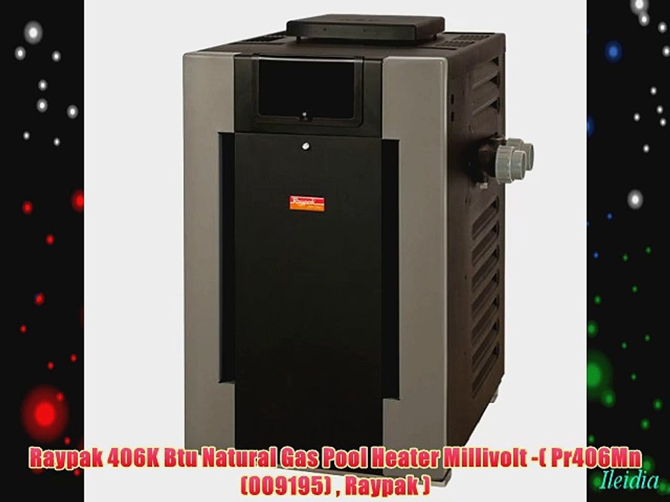 Raypak 406K Btu Natural Gas Pool Heater Millivolt -( Pr406Mn (009195)  Raypak )