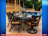 Avondale 6-person Cast Aluminum Patio Dining Set