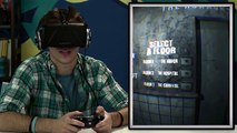 Oculus Rift avec un jeu d'horreur
