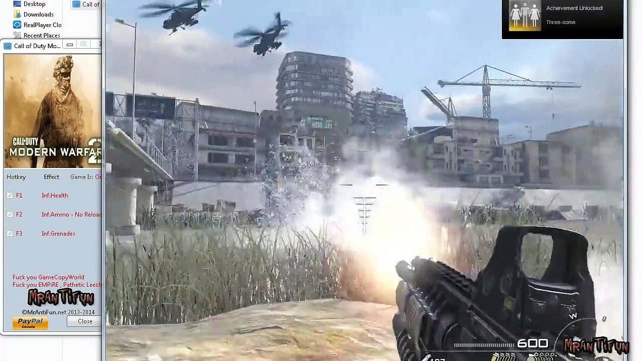 Code Triche Call of Duty Modern Warfare 2 Steam