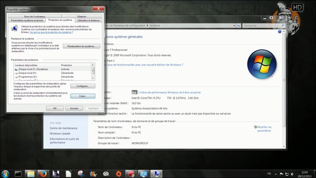 Réparer les erreurs Windows