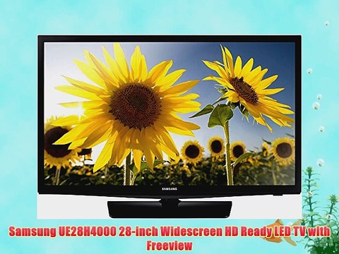 Samsung UE28H4000 28-inch Widescreen HD Ready LED TV with Freeview
