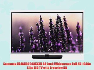 Samsung UE48H5000AKXXU 48-inch Widescreen Full HD 1080p Slim LED TV with Freeview HD