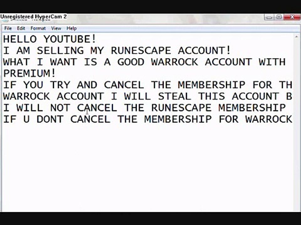 Buy Sell Accounts - SELLING RS ACCOUNT
