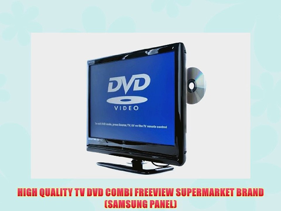 22 Lcd Tv Dvd Combi Samsung Screen Usb Multimedia Video Dailymotion
