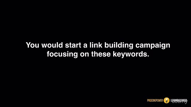 SEO Link Building Basics Video Tutorials_Link Building Keyword 4