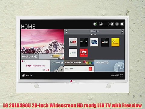 LG 28LB490U 28-inch Widescreen HD ready LED TV with Freeview