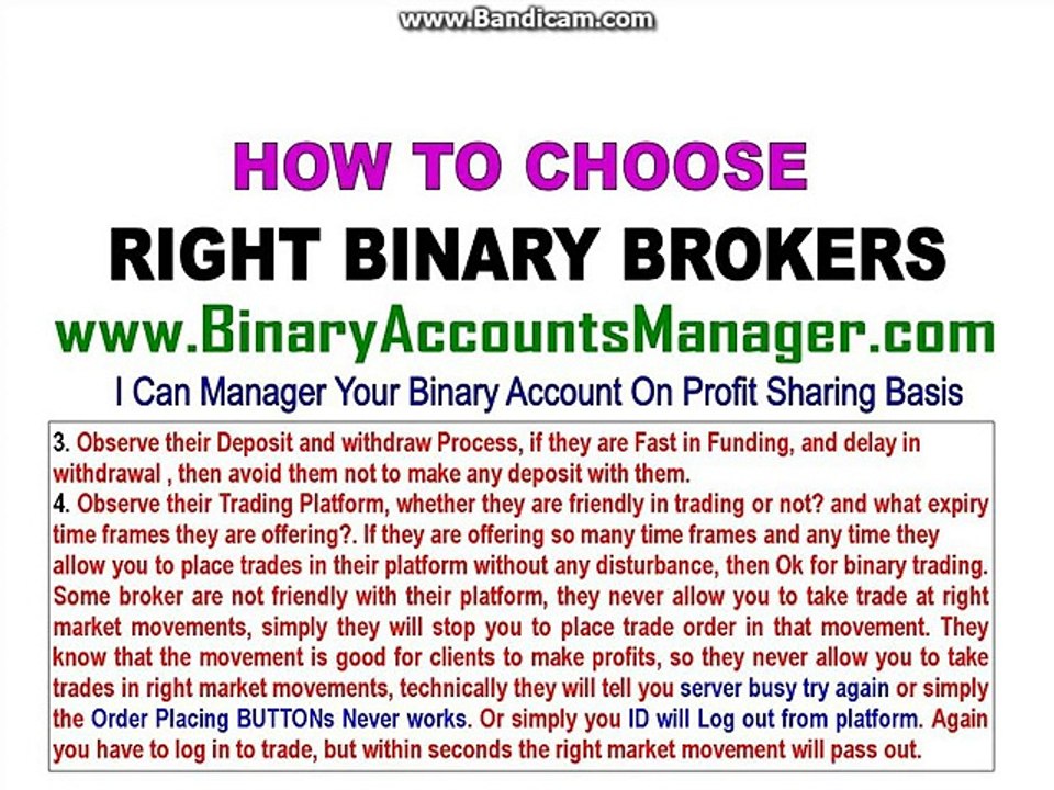 How To Find A Right Binary Options Trading Platform? Binary Options Trading Platform Secrets