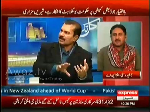 Intensive Fight Between Shahid Latif & Zubair Umar(PMLN) In A Live Show