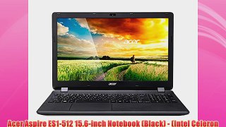 Acer Aspire ES1-512 15.6-inch Notebook (Black) - (Intel Celeron N2840 2.16GHz 4GB RAM 500GB