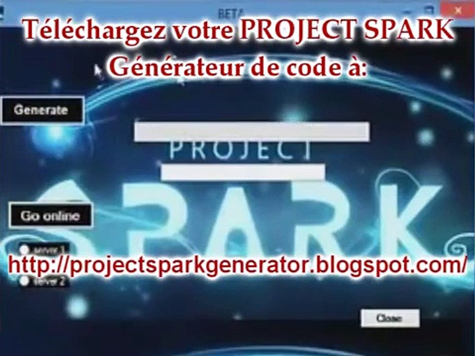 Project Spark Générateur de code Giveaway