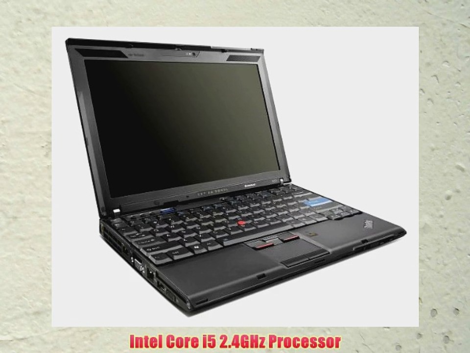 IBM Lenovo X201 Intel Core i5 2.4GHz 12.1 Laptop Windows 7 Professional