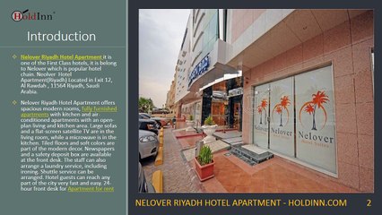 Nelover Riyadh Hotel Apartment-Apartment For Rent