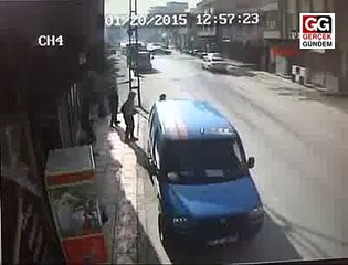 Kargo aracındaki hırsızlık güvenlik kamerasında