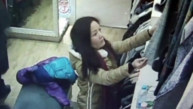 CCTV captures 'audacious' woman stealing iPhone in shop