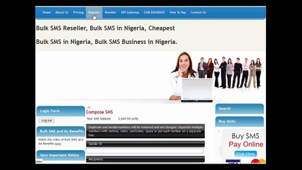 How To Send Bulk SMS on www.bulksmsbase.com