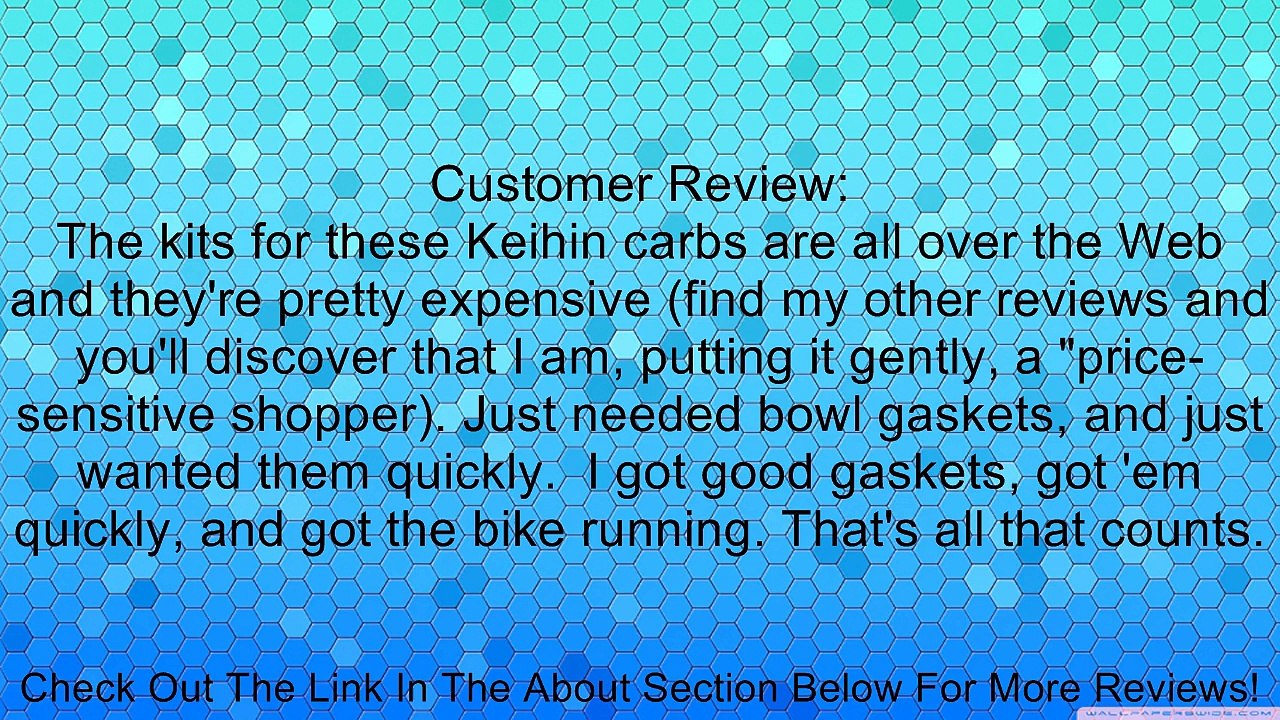 K&L Supply Float Bowl O-Rings 18-2631 Review