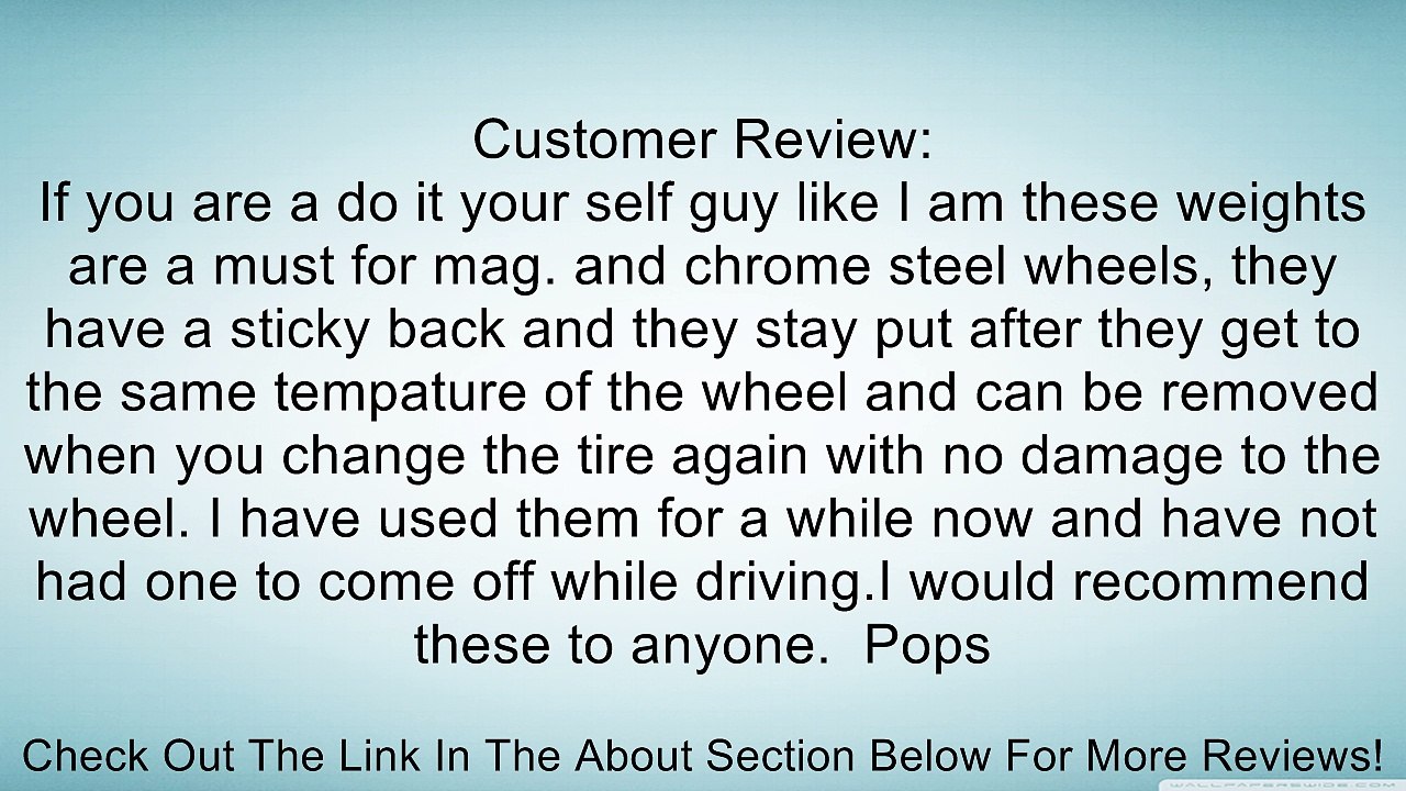 BikeMaster Wheel Weights - 5gm. - 60 pieces 02-0850 Review