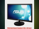 Asus VS228DE 21.5 inch Widescreen 1080p Full HD LED Monitor (1920x1080 5ms VGA)