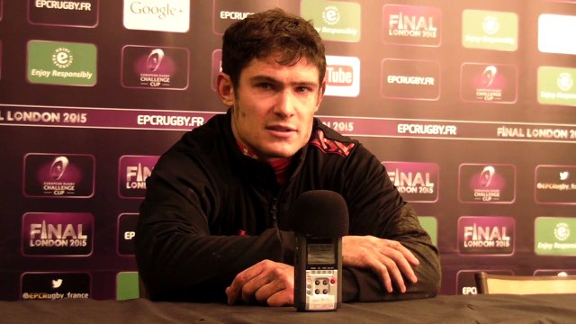 Rugby challenge Cup - Fabien Cibray après Oyonnax - Parme