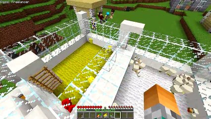 Minecraft - The Sims Craft Ep. - Problemas no Casamento da Minha Filha dentro da Piscina!!