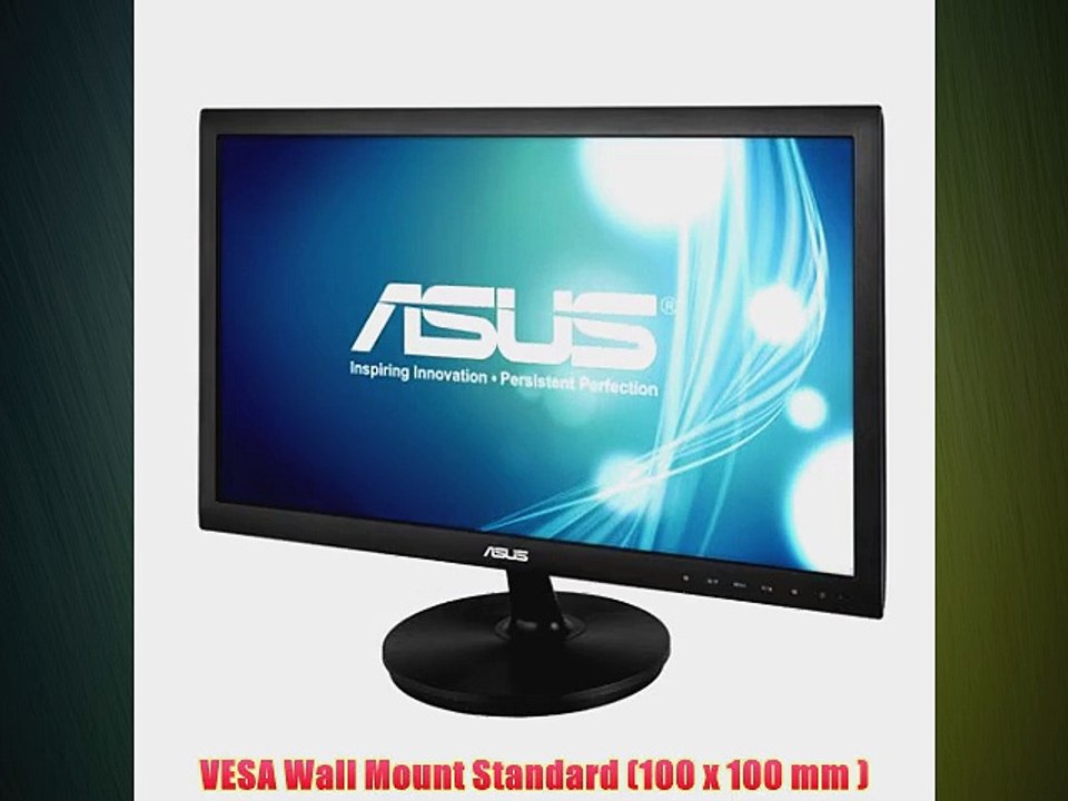 Asus VS228DE 21.5 inch Widescreen 1080p Full HD LED Monitor (1920x1080 5ms VGA)