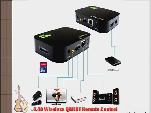 Dual Core Android 4.2 Smart TV Box XBMC Media Player 1080P WIFI HDM XBMC YOUTUBE