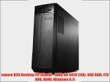 Lenovo H30 Desktop PC (Black) - (AMD A8-6410 2GHz 8GB RAM 1TB HDD HDMI Windows 8.1)