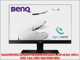 BenQ EW2440L LED VA 24-inch Monitor (3000:1 250 cd/m2 1920 x 1080 4 ms 20M:1 VGA/HDMI/MHL)