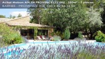 Vente - maison/villa - AIX EN PROVENCE (13100) - 7 pièces - 250m²