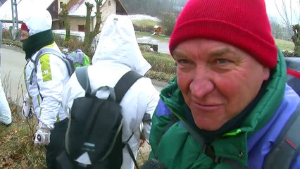 Monte-Carlo : les fans cient de joie au passage de Seb' Ogier à Chauffayer