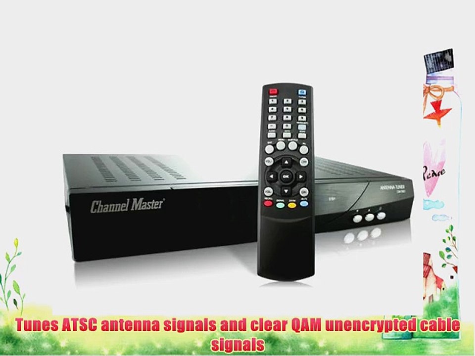 Channel Master CM-7001 HDTV Antenna and Clear QAM Cable Tuner