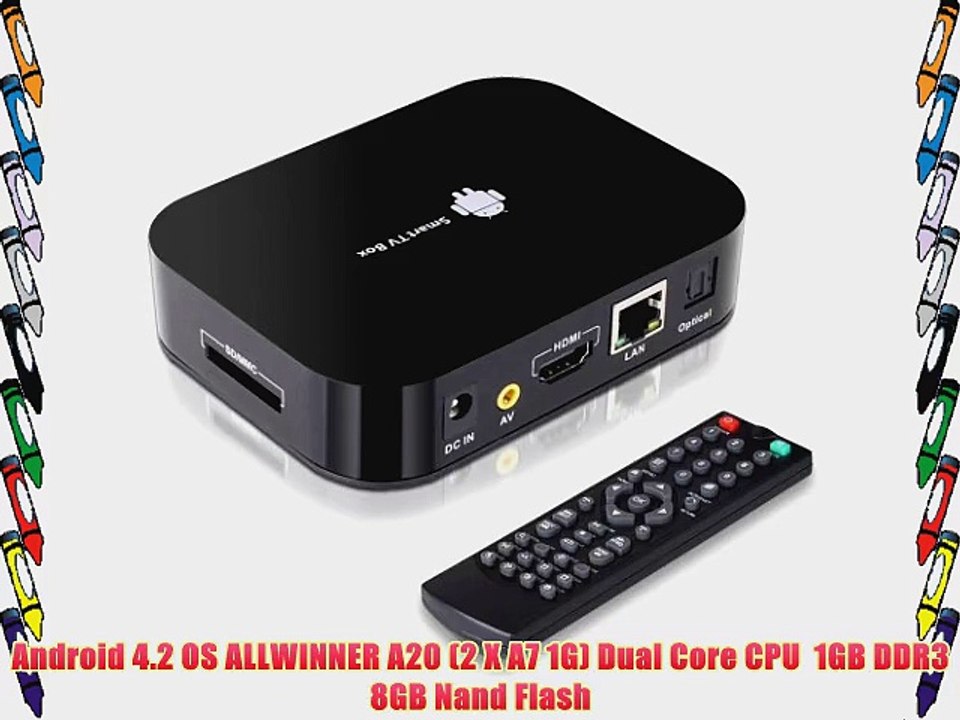 Keedox? Dual Core Android 4.2 Smart TV Box XBMC Media Player Smart Network Player *8G* Full
