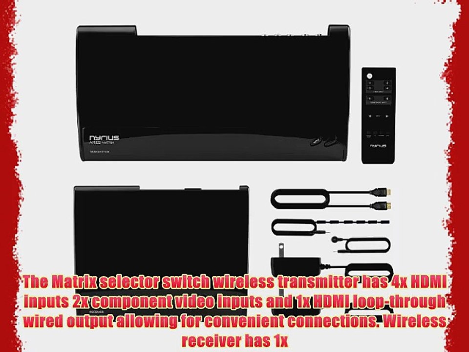 Nyrius ARIES Matrix Wireless HDMI