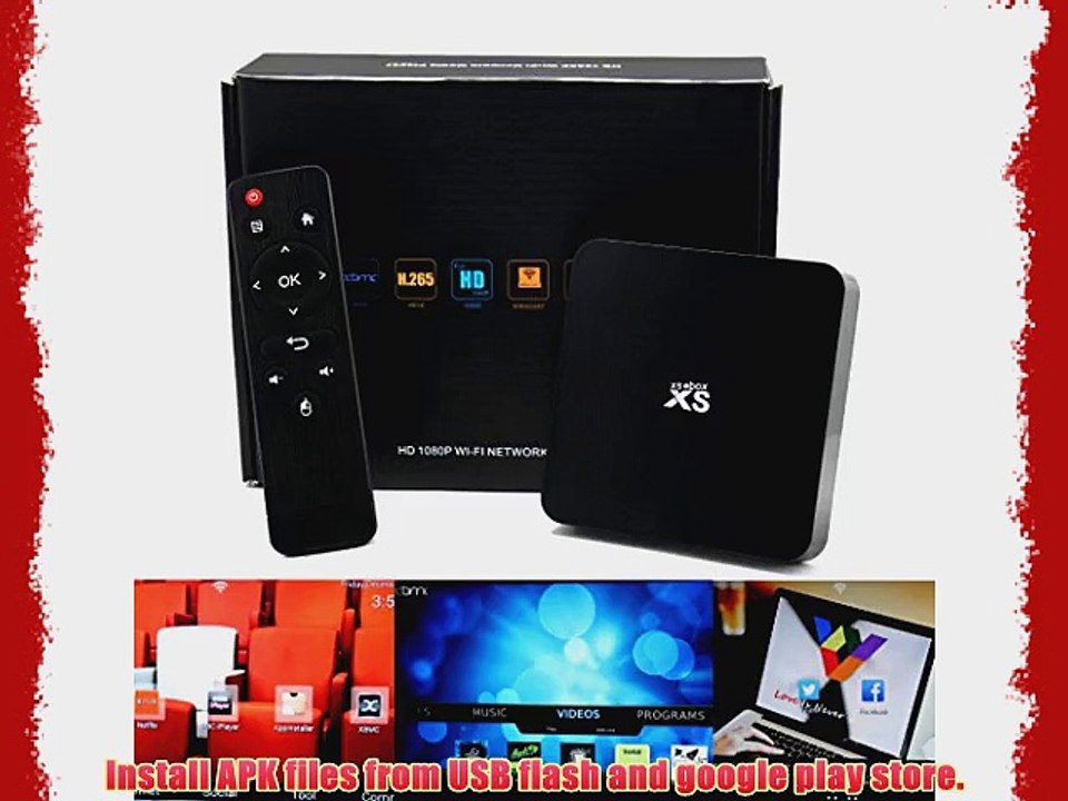 Xsbox S805 - Android Smart Tv Box Amlogic Quad-core 1g/8g 1080p Wi-fi Network Xbmc 14.0 H.265