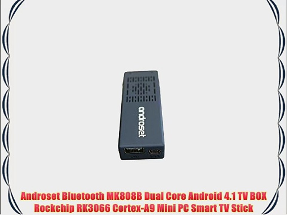 Androset Bluetooth MK808B Dual Core Android 4.1 TV BOX Rockchip RK3066 Cortex-A9 Mini PC Smart
