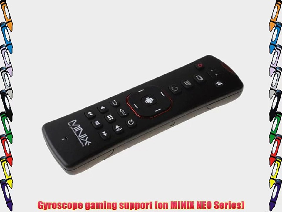 MINIX NEO A2 2.4G Wireless Keyboard Mouse with Speaker and Microphone for Android tv box PC