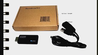 RockBirds? F7 Mini Portable WIFI EZcast HDMI Streaming Media Player Display Airplay Adapter