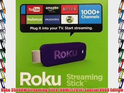 Roku 3500RW Streaming Stick (HDMI) (2014) Special VUDU Edition