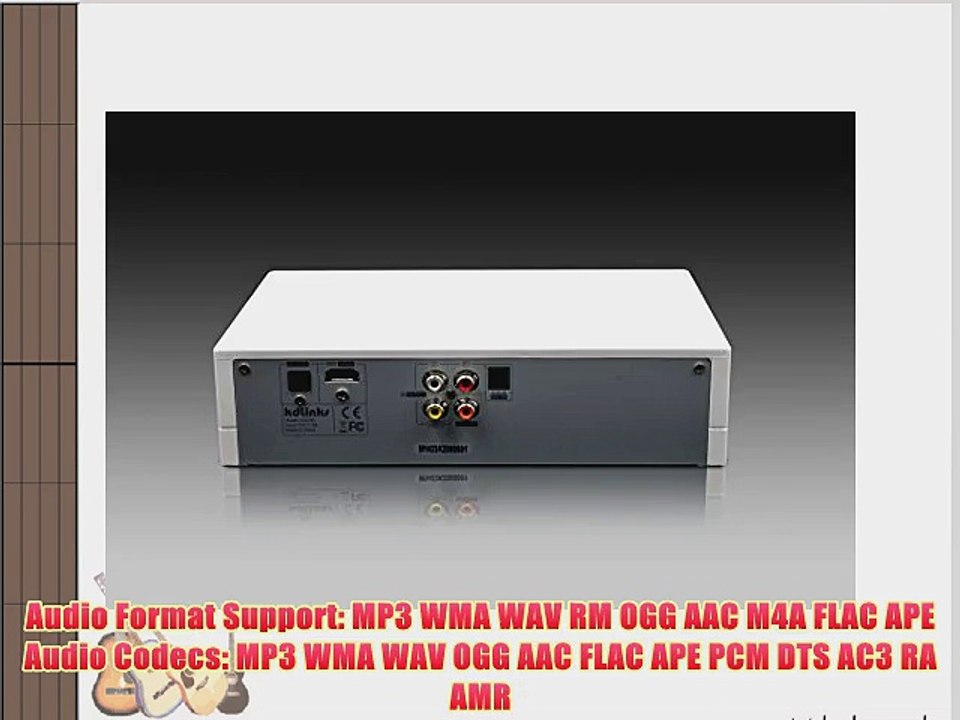 KDLINKS? HD230 Full HD 1080P Multimedia Digital Signage TV Media Player with Gapless Video