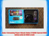 Roku 1 Streaming Player (Black) (Roku 2710RW) Special VUDU Edition with $5 VUDU credit